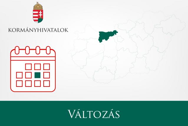 Ideiglenesen módosul kormányablakaink ügyfélfogadása júliusban 