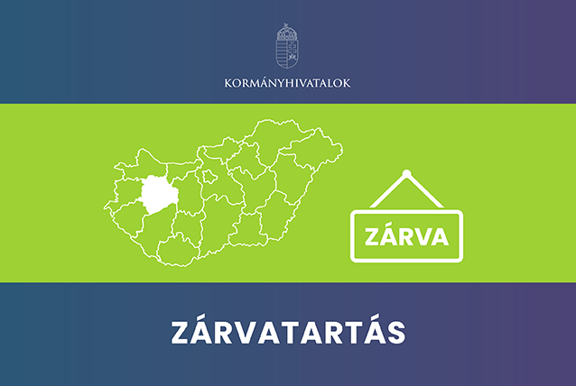 Ügyfélfogadási szünet a pápai kormányablakban
