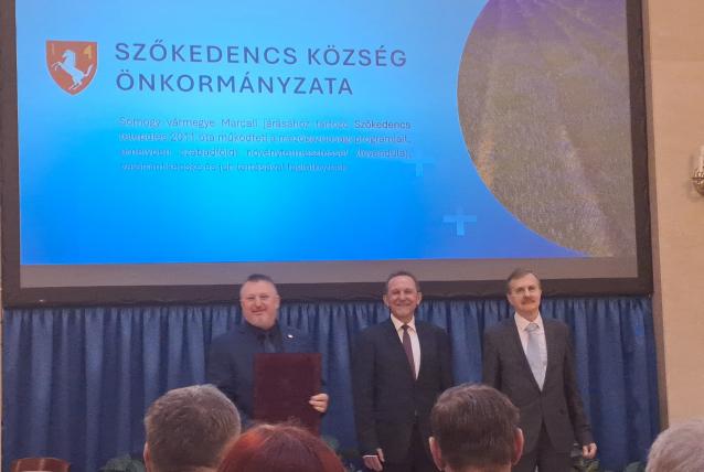Szőkedencs díjat érdemelt