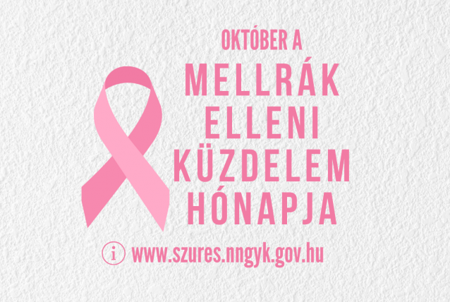 Rózsaszín hónap – A korai felismerés életet menthet