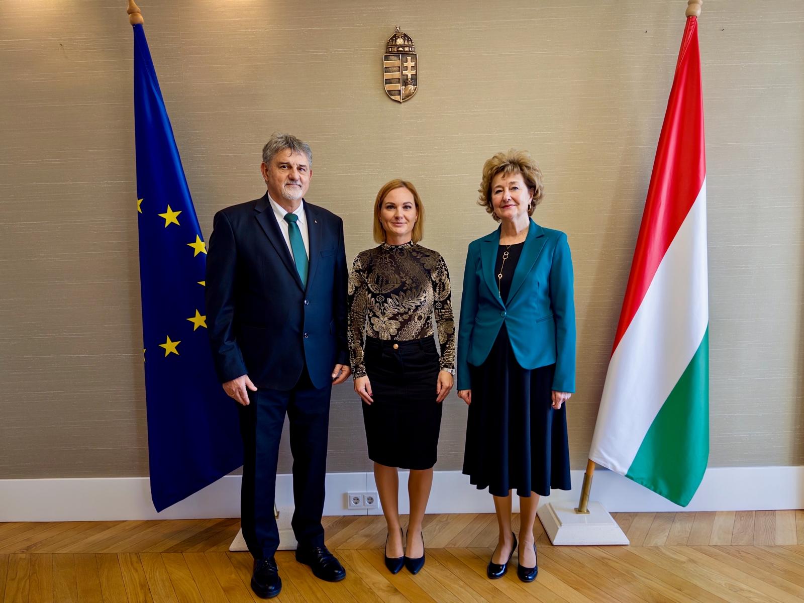 György István, Vágó Mária és dr. Sifter Rózsa Dr. György István, Vágó Mária és Dr. Sifter Rózsa